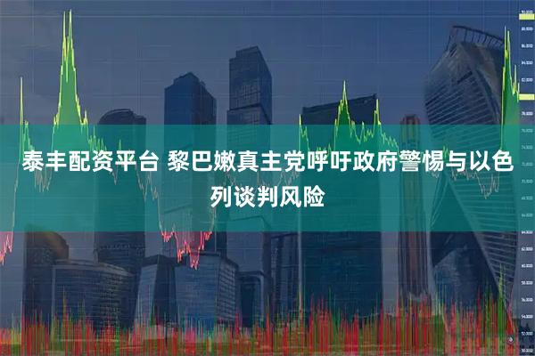 泰丰配资平台 黎巴嫩真主党呼吁政府警惕与以色列谈判风险